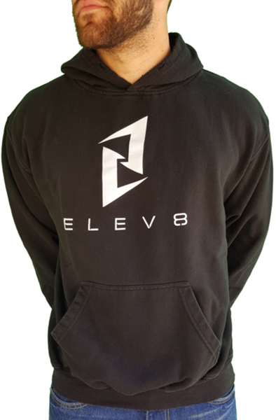 Vertical Logo Hoodie