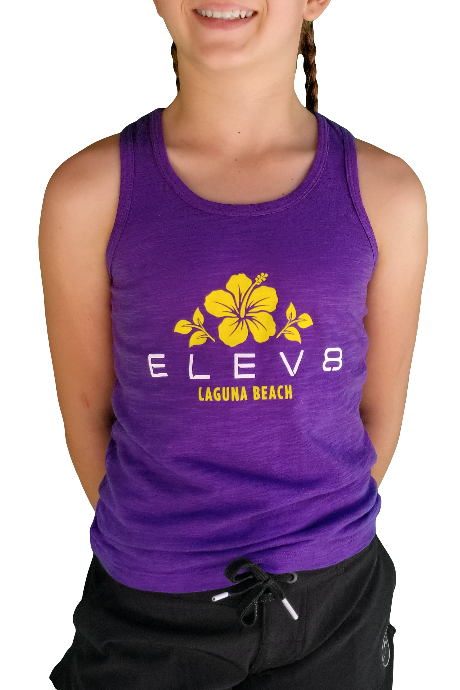 Hibiscus Tank'd - Lil Kid's